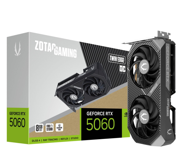 Zotac GeForce RTX 5060 Twin Edge OC 8GB GDDR7 DLSS4 - 1335484 - zdjęcie